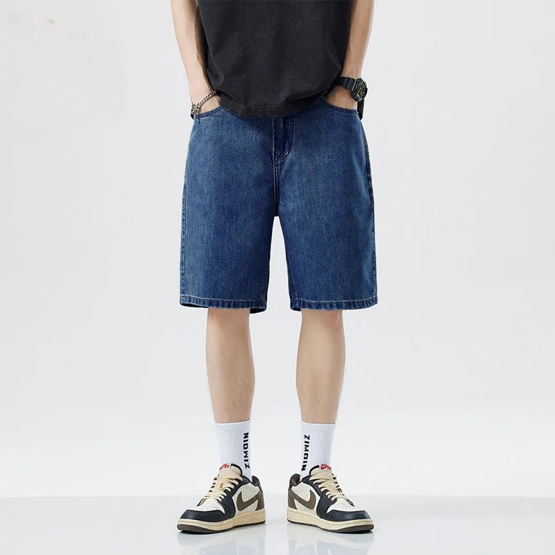 Casual Vintage Denim Jorts