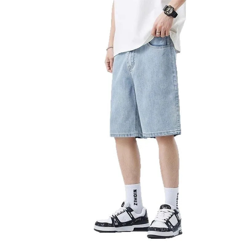 Casual Vintage Denim Jorts