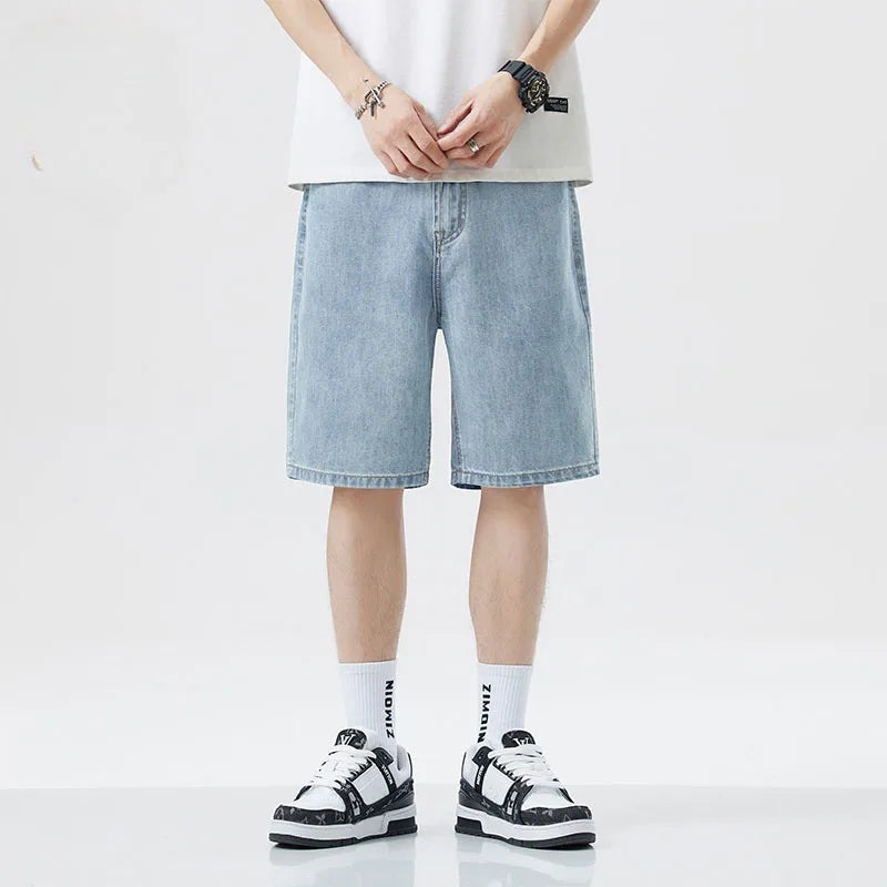 Casual Vintage Denim Jorts