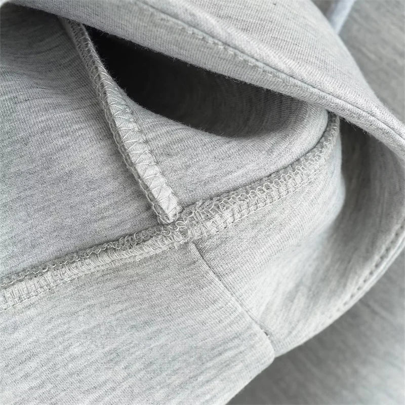 Cozy Oversized Zipper Hoodie