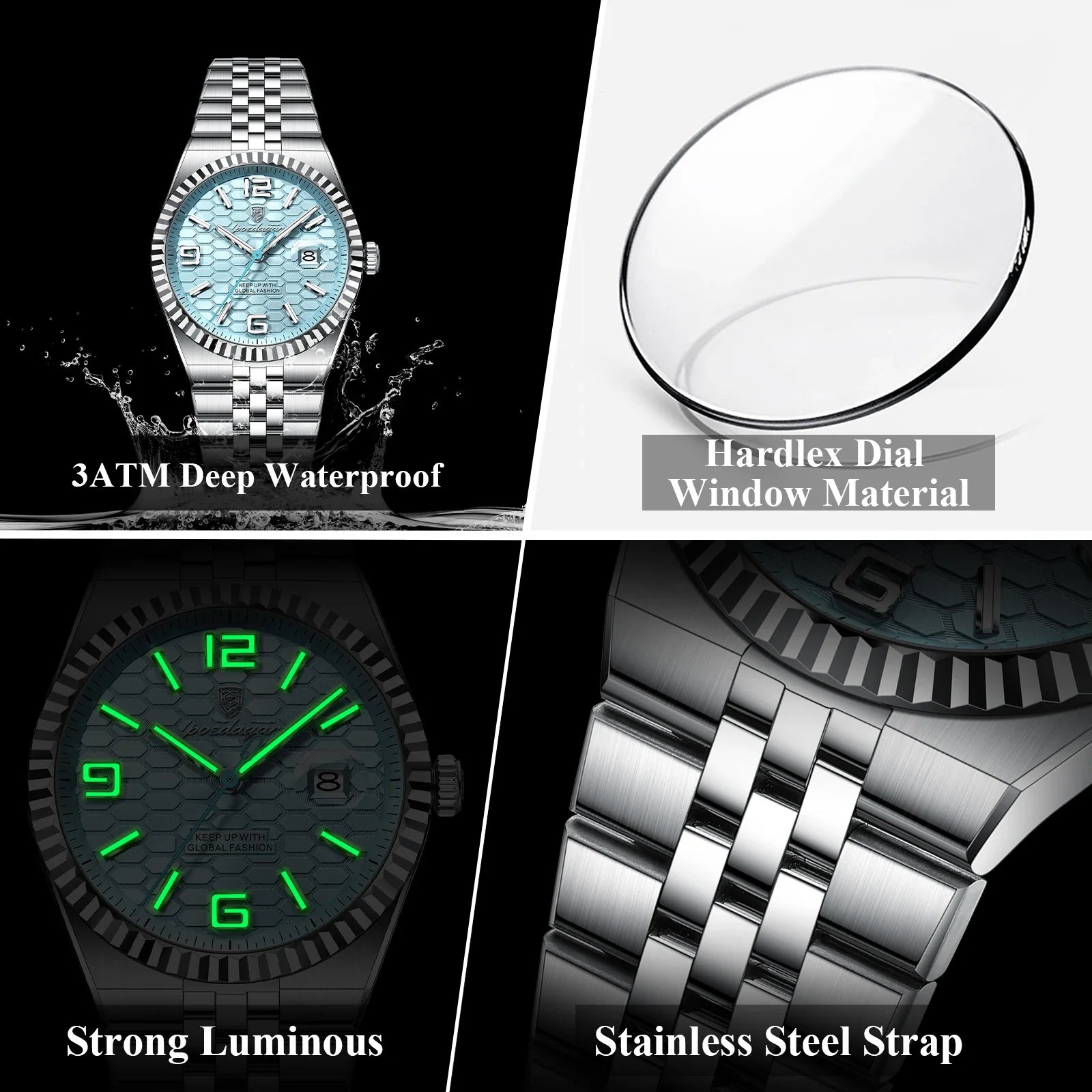 Luxury Men's Waterproof Watch