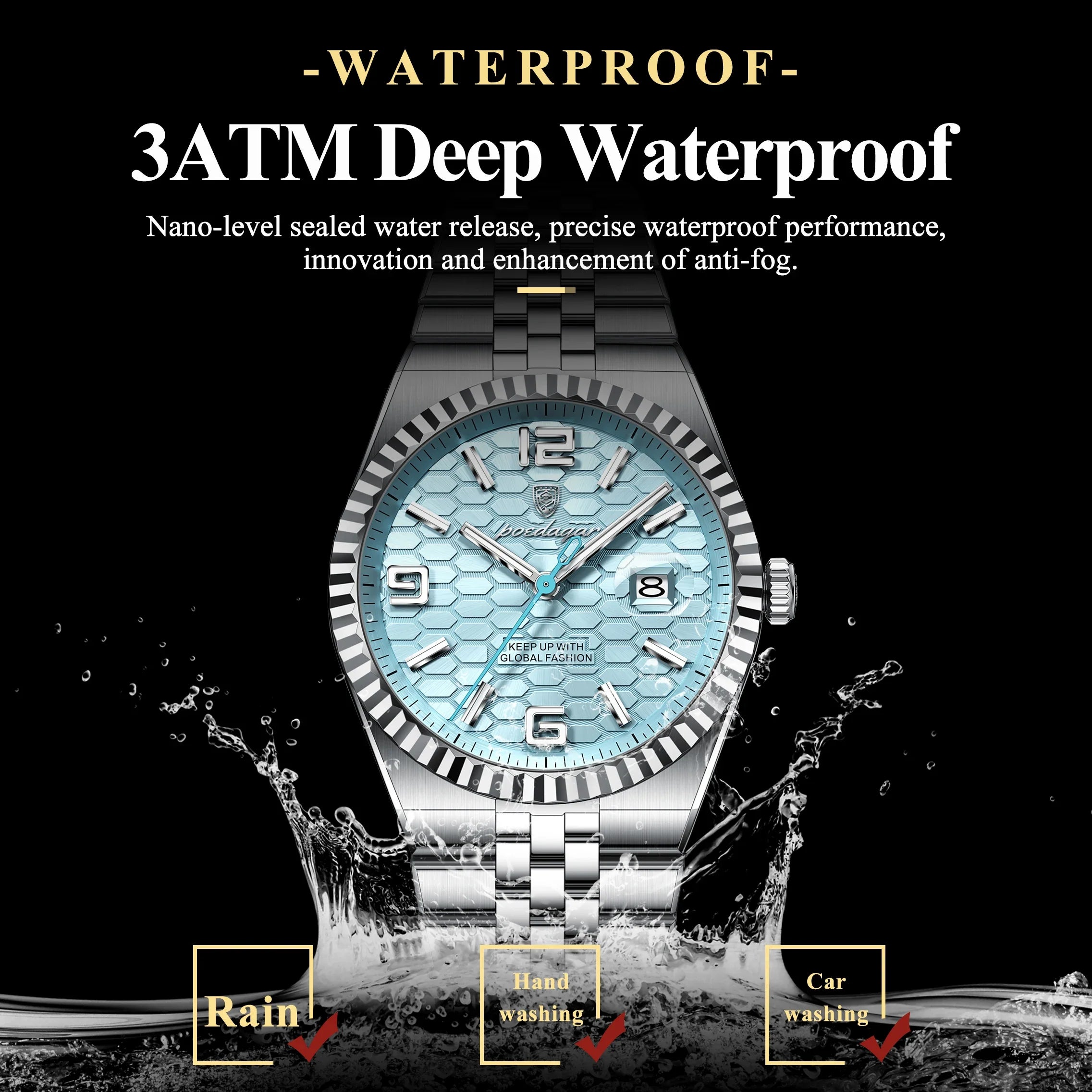Luxury Men's Waterproof Watch