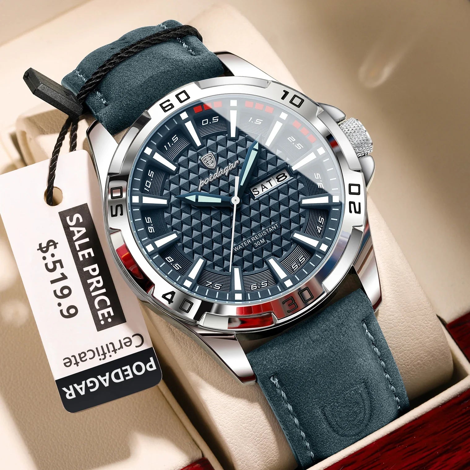 Luxury Men's Waterproof Watch