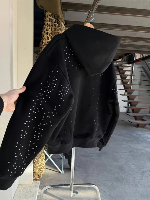Glam Rhinestone Hoodie