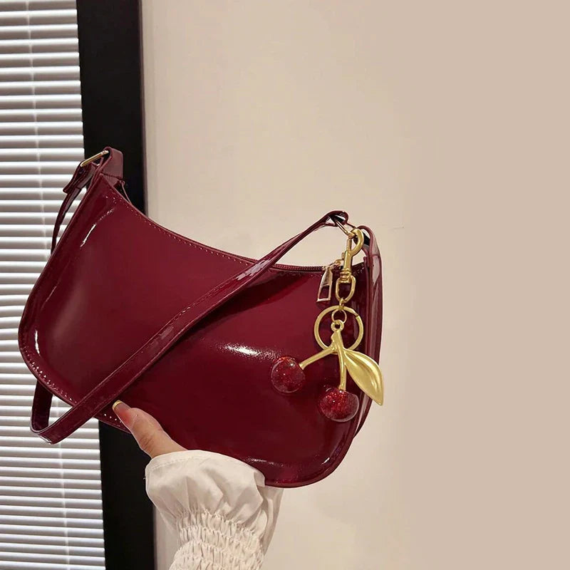 Chic Cherry Handbag with Style