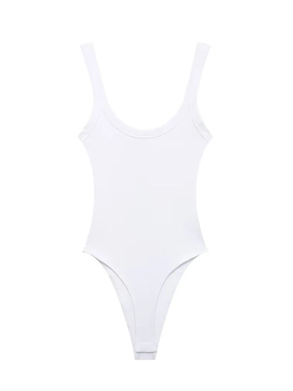 Cozy Chic Ribbed Bodysuit
